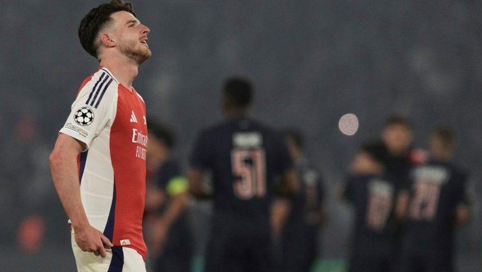 Arsenal's Declan Rice